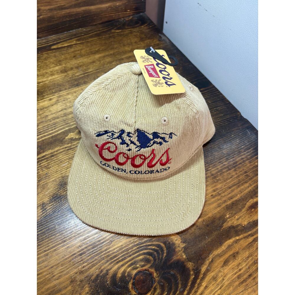 Coors Tan Corded Cap